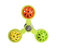 KASFDBMO Colorido dispositivo de actividad con bolas de molino de viento y diseño masticable para ejercicio, salud, accesorios masticables para pájaros