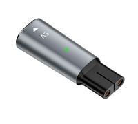 KASFDBMO Conectores de enchufe USB tipo C a 2 pines, adaptadores de carga para convertidores de acceso de afeitadora, adaptadores de enchufe tipo C