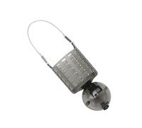 KASFDBMO Contenedor de señuelos hundibles, herramienta de pesca segura con mecanismo de fregadero rápido para investigación educativa e intereses de pesca, alimentadores de cebos de tasa de