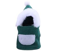KASFDBMO Divertido traje volador de pájaros de Papá Noel, disfraz de Navidad, cosplay, invierno, cálido sombrero con capucha para pájaros cacatúas