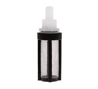 KASFDBMO Filtro de entrada de acuario para tubo de identificación de 7 mm y 8 mm, acero inoxidable, red de malla para tanque de preaccesorio, termómetros de luz, decoración de arena de grava