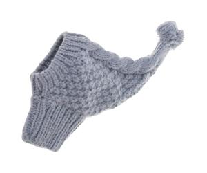 KASFDBMO Gorro de punto de moda para perro, cómodo de llevar, elástico, para whippets galgos italianos, uso en interiores y exteriores, gorro de punto para perro