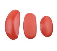 KASFDBMO Herramientas de arcilla de cerámica de silicona, herramienta de modelado para cerámica de arcilla, 3 tamaños, varillas de arcilla de cerámica suave, costillas de cerámica suaves