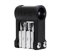 KASFDBMO Juego de herramientas de acero multifuncional 9 en 1, llave plegable para mantenimiento de bicicletas, multiherramienta, reparación de bicicletas