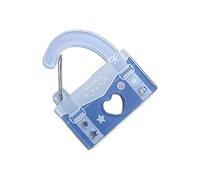 KASFDBMO Llavero acrílico contemporáneo hueco práctico para decoración de bolso, colgante para mochilas, suministros escolares, llavero artístico de arte hueco, c