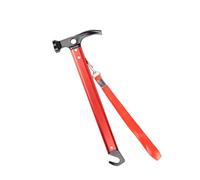 KASFDBMO Martillo de camping multifuncional con extractor de clavijas para tienda de campaña al aire libre, mazos de estacas