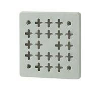 KASFDBMO Sistemas de rejillas de pared reconfigurables con estantes extraíbles y gancho para una gestión compacta del espacio de vida multifuncional