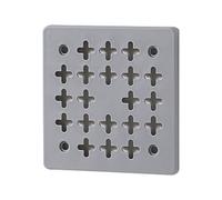 KASFDBMO Sistemas de rejillas de pared reconfigurables con estantes extraíbles y gancho para una gestión compacta del espacio de vida multifuncional