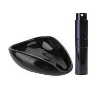 KASFDBMO Taza dosificadora de cerámica de una sola bandeja, accesorios de preparación para preparar una sola bandeja