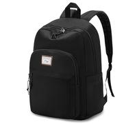 Kasgo Mochila Escolar, 18L Mochila Adolescentes Resistente al Agua Niños Niñas Hombre Mujer Ligera Ordenador Portátil 15.6 Pulgadas Para Viaje Universidad Instituto, Negro