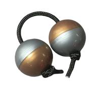 Kashaka - Bola rítmica Aslatuas Kashaka Instrumento rítmico Bola de Tambor África Shaker Sonajero Instrumento Rhythm Sand Asalato Fingertip Drum