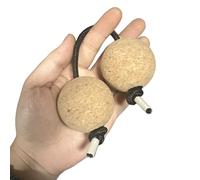 Kashaka - Bola rítmica - Práctico sonajero africano, accesorio de mano musical | Montaje de cable flexible, construcción de carcasa pulida, coordinación y mejora del ritmo, práctica de estudio de