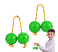 Kashaka Rhythm Ball, African Shaker Instrument, 120g Abs Percussion Egg Set, Double Gourd Hand Music Toy for Parties Weddings Stage Shows Dance Performance Use 1.97 Inches