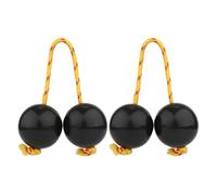 Kashaka Shaker Rhythmic Ball Rhythmic - Mit seinem tragbaren Design das jederzeit und überall - 2 Paar Abs Hand Percussion Balls, Musikei -Doppelkür r Partys, Hochzeiten,