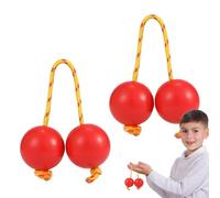 Kashaka Shaker Rhythmic, Kashaka Shaker Ball Instrumento Kashaka Ball | Bola rítmica del huevo de 2 pares de música, agitador de calabaza doble para los amantes de los principiantes