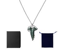 Kashasin Broche esmaltado de hoja verde de Arwen Evenstar para mujeres y hombres, traje de cosplay, regalo de joyería, Metal