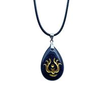 Kashasin - Collar con colgante de Sheeta Hayao Miyazaki Laputa de piedra voladora de castillo en el cielo para niñas, bisutería regalo, piedra, plata