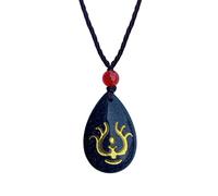 Kashasin Collar de anime Hayao Miyazaki Laputa con colgante de piedra voladora castillo en el cielo Sheeta para niña, regalo de joyería, Piedra