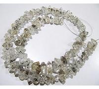 Kashish Gems & Jewels Natural Herkimer Diamond Cuarzo Beads 4 a 5 mm Facetado Strand 8 "Precio al por mayor Joyería Fabricación de Piedras Preciosas
