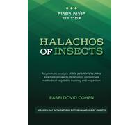 Kashrus Halacha - Halachos of Insects: A systematic analysis of Shulchan Aruch YD 84 as a means towards developing appropriate methods of vegetable washing and inspection.
