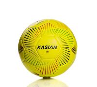 KASIAN Balón Fútbol Sala Pro KS600, Unisex, Diseñado para Mejorar el Control y la Técnica en la Pista, Ideal para Entrenamiento y Competición, PU, Costuras Invisibles, Color Amarillo