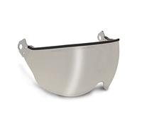 KASK Visera V2 Plus para Cascos de protección Plasma, Superplasma, HP, antivaho, Resistente a los arañazos, Adecuado para usuarios de Gafas, Varios Modelos, Color: Plata