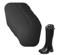 Kaslaider Hormas para Zapatos, 5 Pares Soporte Bota Calzado, Reutilizable en Forma Bota Plástico Negro Árbol Zapatos Herramientas, Alta Insertos de Formas de Botas para Mujeres y Hombres