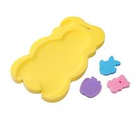 Kasmole Alfombrilla de Esponja para recién Nacido - Alfombrilla de Ducha y cómoda para recién Nacidos | Cojín para bañera Infantil Newborn Essentials para hospitales Safe Havens Nursery Rooms