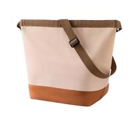 Kasmole - Bolsa de almuerzo isotérmica con apertura plegable, bolsa de hombro escolar, para mujeres, hombres, trabajo, escuela, viajes, exterior, camping, picnic, senderismo