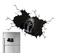 Kasmole Calcomanías para automóviles | Calcomanías Adhesivas para Coche con Calavera Halloween | Etiqueta engomada la Etiqueta la Insignia del Emblema Trasero del Coche, Etiqueta