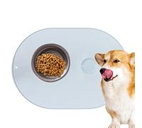 Kasmole Cuenco para Beber para Mascotas, Alfombra de Silicona para Mascotas para Comer y Beber - Accesorio de Alimentos para Mascotas Compañía Super Succión