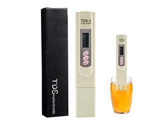 Kasmole - Medidor de Agua de pH (3 en 1 PH Temp Type Water PH Meter | Medidor de pH portátil con ATC, Pantalla LCD, para Piscina, SPA, bañera de hidromasaje, estanques Koi, Cerveza, Acuario