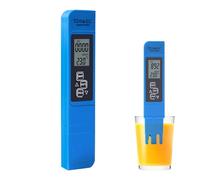 Kasmole PH-Metro Digital | 0.1 pH Digital Muy preciso para el Cultivo hidropónico,PH-Metro para elaboración con retroiluminación, Calidad del Agua para Beber, Piscina, baño