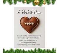 Kasmole Tarjetas De Bolsillo para Felicitaciones | Recuerdo con Tema De Fútbol | Tarjetas Afirmaciones Positivas,para Día De La Madre Niños Amigos Abuelos Adolescentes Hijas San Valentín Navidad