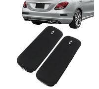 Kasmole Tira Coche, Protector Parachoques Tira anticolisión para Coche, Tira protección Esquina Parachoques Goma PVC Adhesivo Doble Cara 2 uds