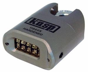 Kasp K11960XD - Candado de combinación, en Acero, de Alta Seguridad: con Arco Protegido - 60 mm