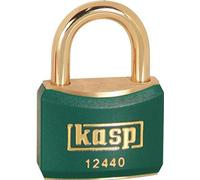 Kasp K12440GRED - Candados de latón de colores - 40 mm - verde