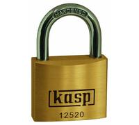 Kasp K12520A3 - Candados de latón de Primera Calidad: una Sola Llave para Todos los candados - 20 mm
