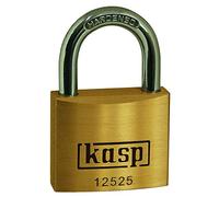 Kasp K12525A3 - Candados de latón de Primera Calidad: una Sola Llave para Todos los candados - 25 mm