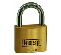 Kasp K12530A3 - Candados de latón de Primera Calidad: una Sola Llave para Todos los candados - 30 mm