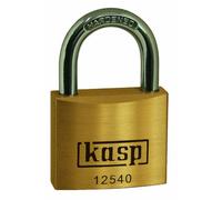 Kasp K12540A3 - Candados de latón de Primera Calidad: una Sola Llave para Todos los candados - 40 mm