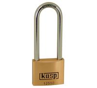 Kasp K12550L80D - Candados de latón de Primera Calidad: con Arco Largo - 50x80mm