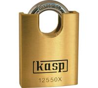 Kasp K12550XD - Candados de latón de Primera Calidad: con Arco Protegido - 50 mm
