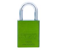 Kasp K14040GRED - Candado de aluminio, 38 mm, verde