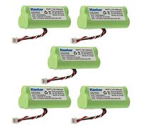 Kastar Paquete de 5 baterías Recargables AAA de 3.6 V 1000 mAh Ni-MH de Repuesto para Zebra/Motorola Symbol 82-67705-01 Symbol LS-4278 LS4278-M BTRY-LS42RAAOE-01 DS-6878 escáner láser inalámbrico