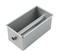 Kastenformen Antihaftbeschichtet - Brotbackform aus Aluminiumlegierung mit Deckel | Wiederverwendbare Toastbox mit abnehmbarem Rohr für Kuchen, Sandwiches, Hackbraten und süßes Gebäck