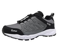 Kastinger FS-ahrnspitz Low Ktx, Zapatos para Senderismo Unisex Adulto, Steel Grey Jet Black, 41 EU