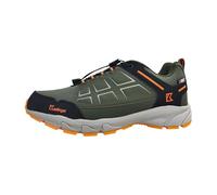 Kastinger Zapatillas de senderismo unisex Fs-kompar Low Ktx, Military Green Solar Orange, 43 EU
