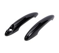 KASturbo - Cubierta para manija de puerta de coche, color negro brillante, repuesto para Mini Cooper S R50 R52 R53 R55 R56 R57 R58 R59 R61 2001-2015