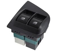 KASturbo Interruptor del elevalunas eléctrico Botón regulador con panel para Fiat Doblo Cargo 2004-2010 735417033 735417033A